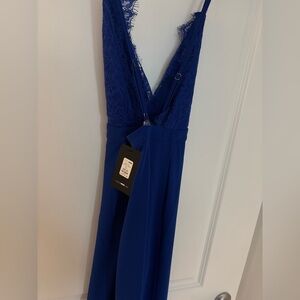 Nwt blue jumpsuit